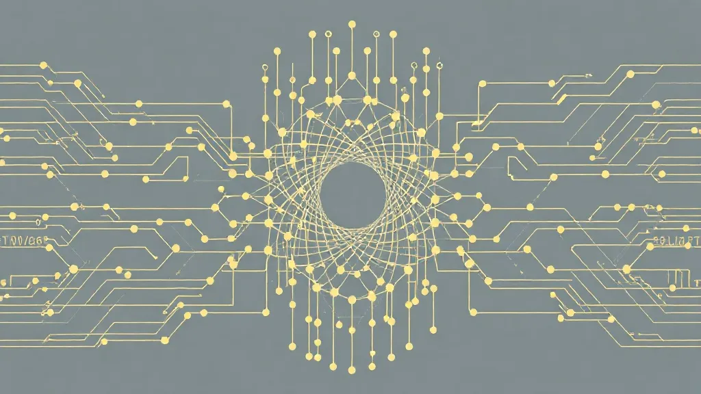 A technical diagram of a neural network processing informati